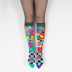 Foot Clothes Alice in Wonderland Knee High Socks